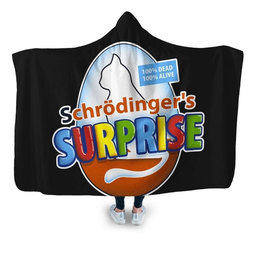 Schrodingers Surprise Hooded Blanket - Adult / Premium Sherpa