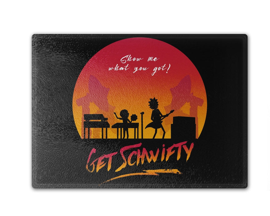 Schwifty Cutting Board