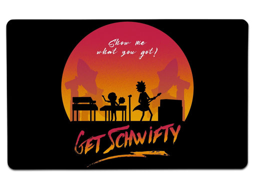 Schwifty Large Mouse Pad