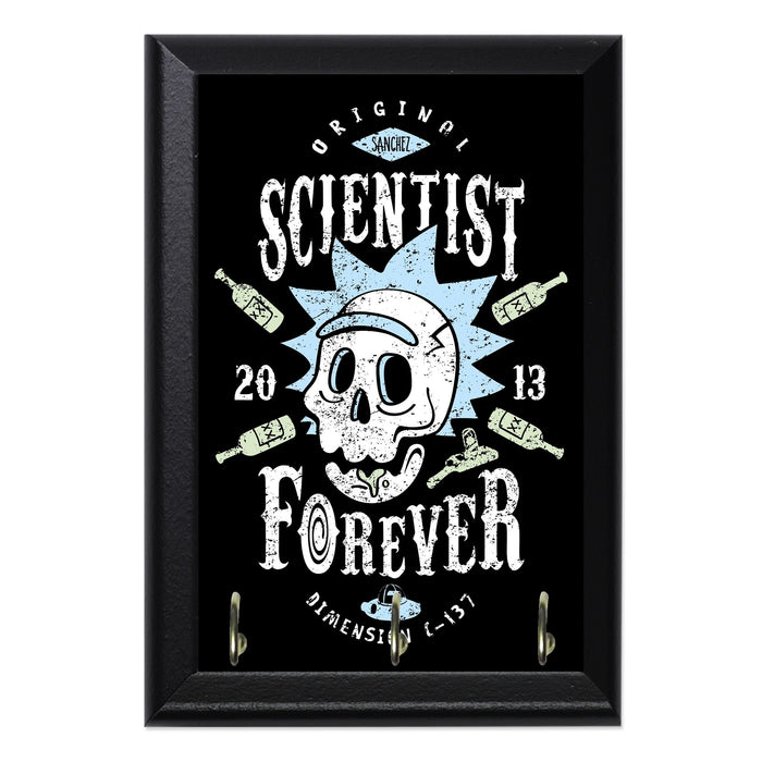 Scientist Forever Key Hanging Wall Plaque - 8 x 6 / Yes