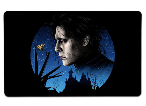 Scissored Gentleman Large Mouse Pad