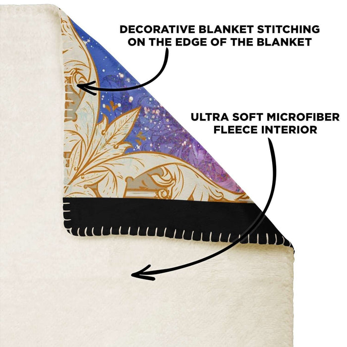 Sea Princess Microfiber Fleece Blanket