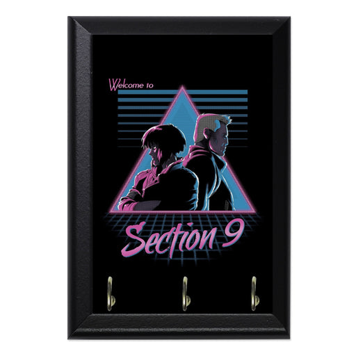 Section 9 Key Hanging Plaque - 8 x 6 / Yes