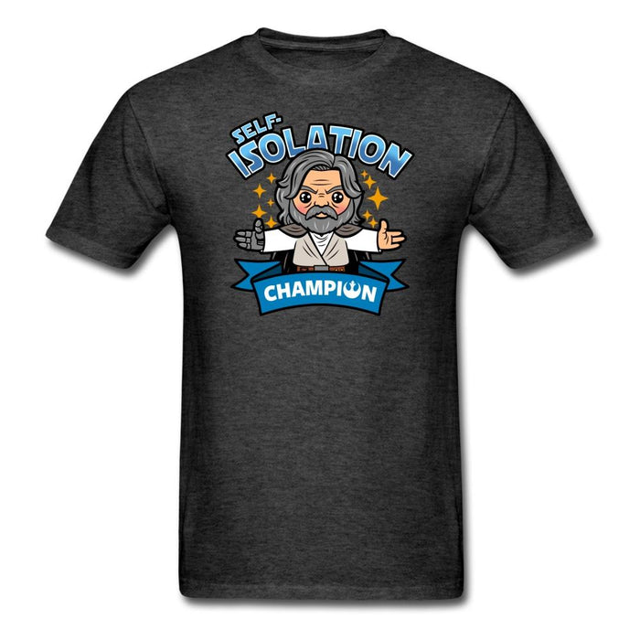 Self Isolation Champion Unisex Classic T-Shirt - heather black / S