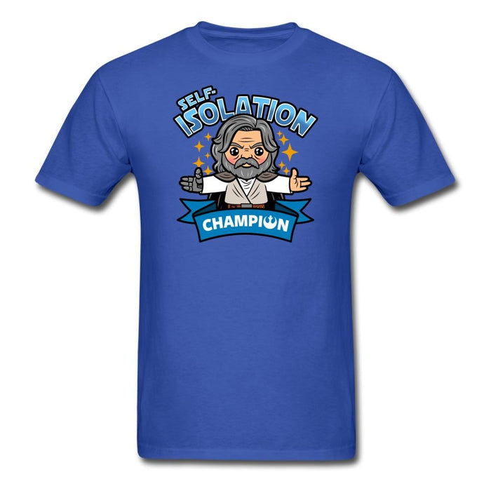 Self Isolation Champion Unisex Classic T-Shirt - royal blue / S
