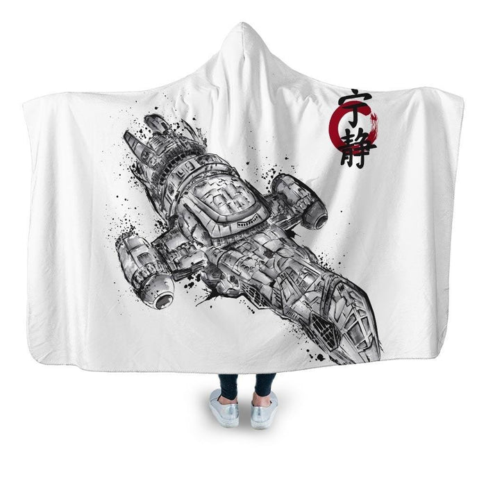 Serenity Sumie Hooded Blanket - Adult / Premium Sherpa