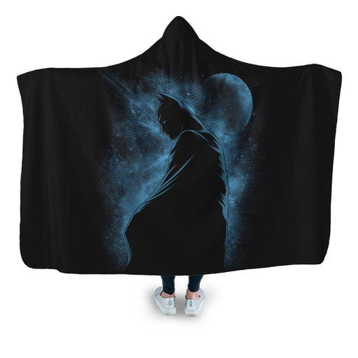 Shadow In The Night Hooded Blanket - Adult / Premium Sherpa