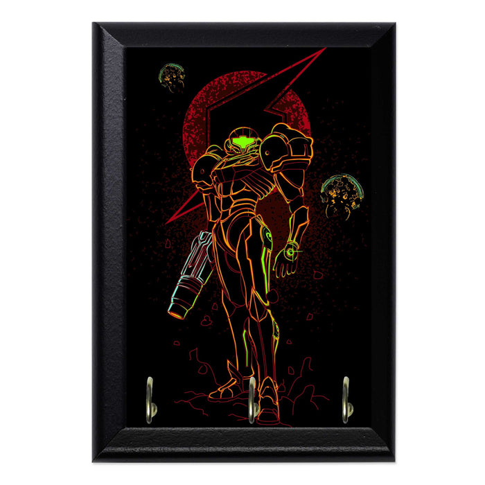 Shadow Of Bounty Hunter Key Hanging Wall Plaque - 8 x 6 / Yes