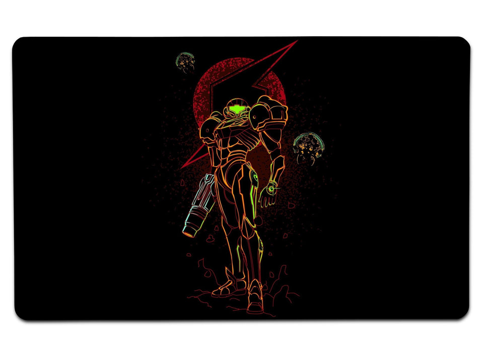Shadow Of Bounty Hunter Large Mouse Pad