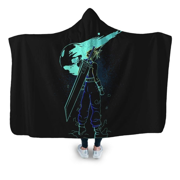 Shadow Of The Meteor Hooded Blanket - Adult / Premium Sherpa