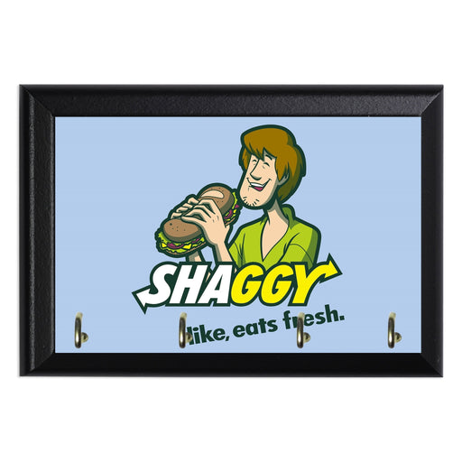 Shaggyway Key Hanging Plaque - 8 x 6 / Yes