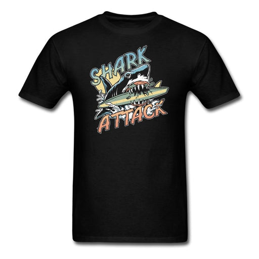 Shark Attack Unisex Classic T-Shirt - black / S