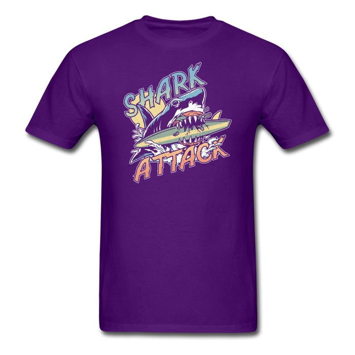 Shark Attack Unisex Classic T-Shirt - purple / S
