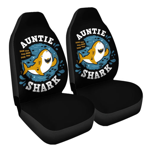 Shark Family Auntie Car Seat Covers - One size