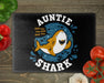 Shark Family Auntie Cutting Board