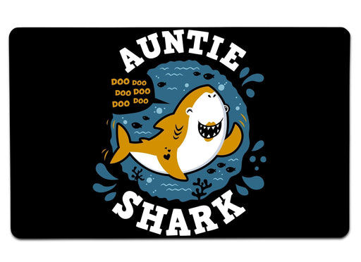Shark Family Auntie Large Mouse Pad
