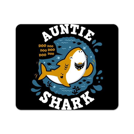 Shark Family Auntie Mouse Pad