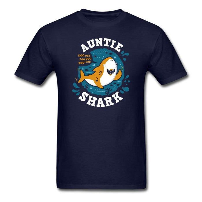 Shark Family - Auntie Unisex Classic T-Shirt - navy / S