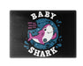 Shark Family Baby Girl Cutting Board