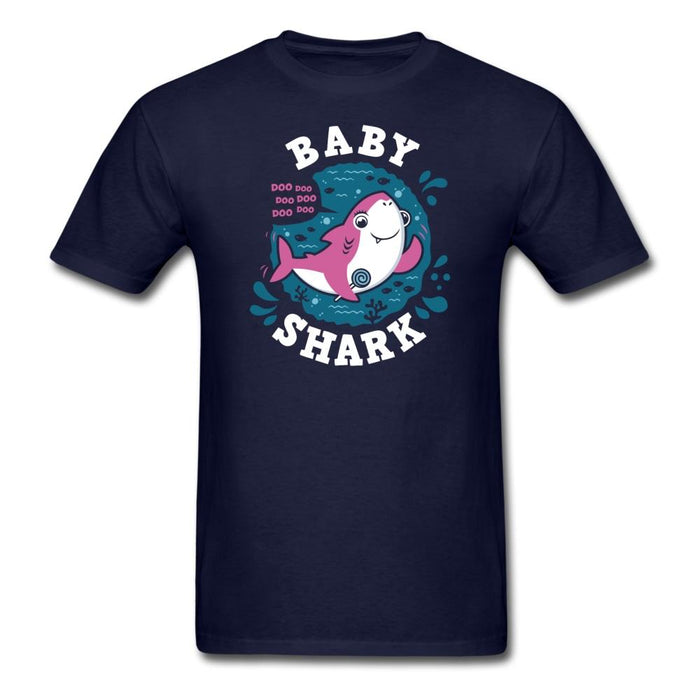 Shark Family - Baby Girl Unisex Classic T-Shirt - navy / S