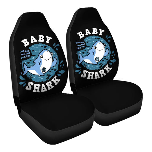 Shark Family Baby Boy Car Seat Covers - One size