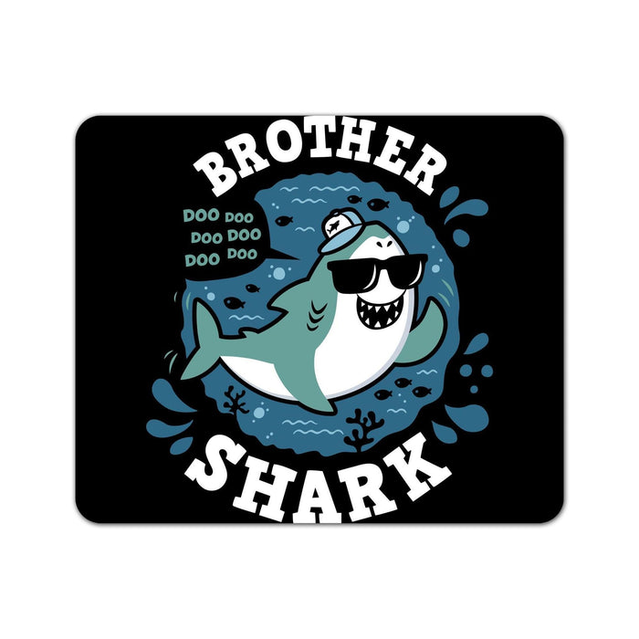 Shark Family Brother Mouse Pad