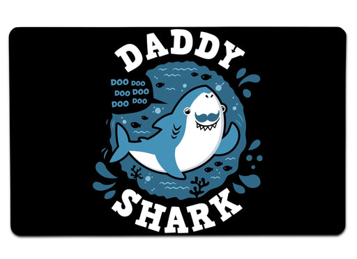 Shark Family Daddy Large Mouse Pad