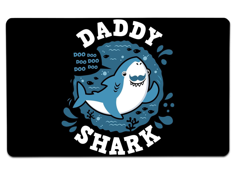Shark Family Daddy Large Mouse Pad