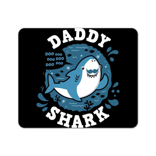 Shark Family Daddy Mouse Pad