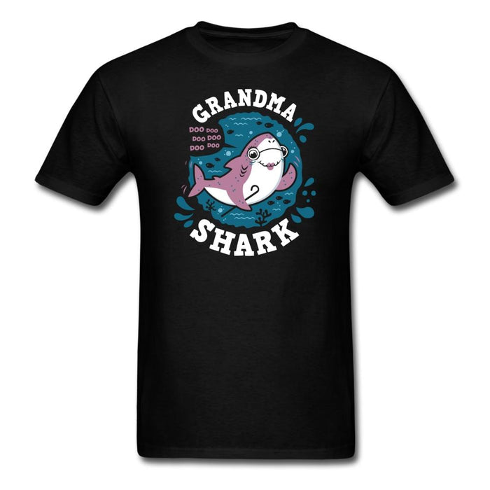 Shark Family - Grandma Unisex Classic T-Shirt - black / S