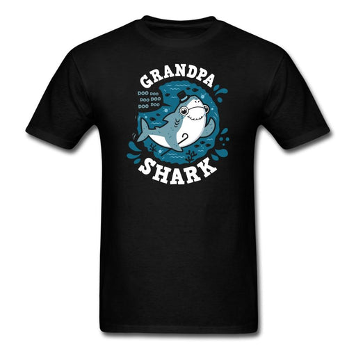 Shark Family - Grandpa Unisex Classic T-Shirt - black / S