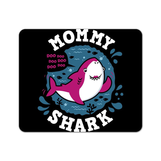 Shark Family Mommy Mouse Pad