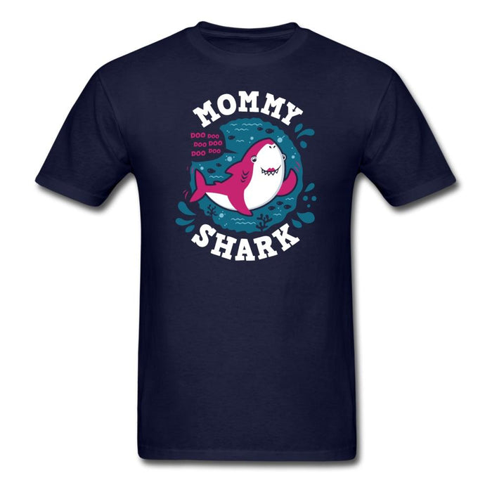 Shark Family - Mommy Unisex Classic T-Shirt - navy / S