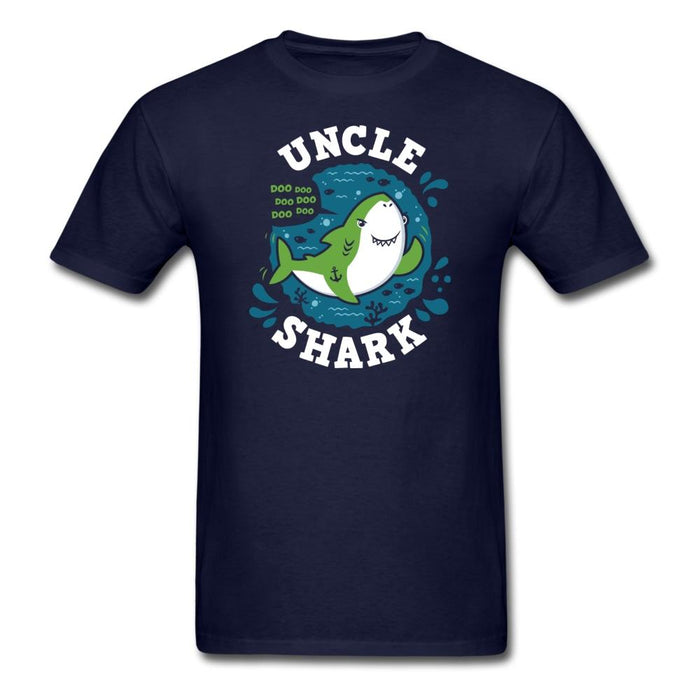 Shark Family - Uncle Unisex Classic T-Shirt - navy / S