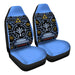 Sheikah Sweater Car Seat Covers - One size