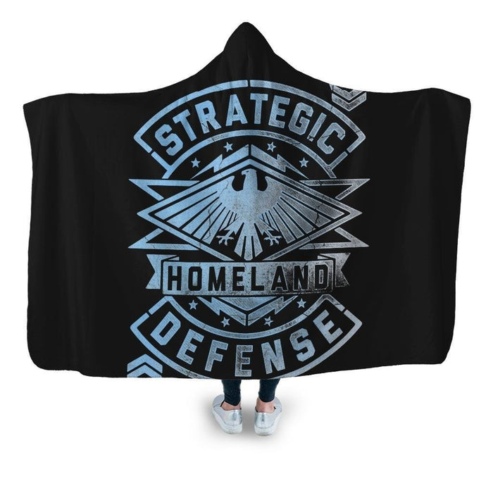 Shield Hooded Blanket - Adult / Premium Sherpa