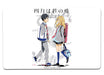 Shigatsu Wa Kimi No Uso Large Mouse Pad