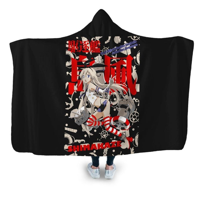 Shimakaze Hooded Blanket - Adult / Premium Sherpa