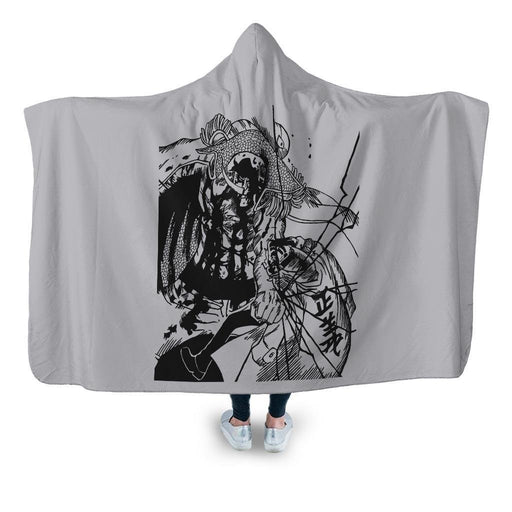 Shirohige Hooded Blanket - Adult / Premium Sherpa