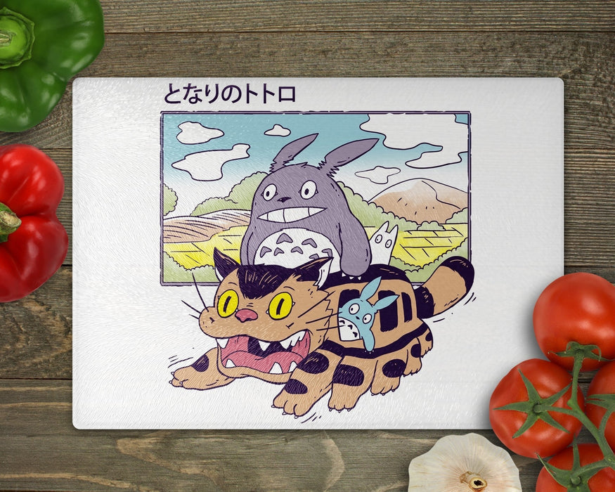 Shonen Neighbors Cutting Board