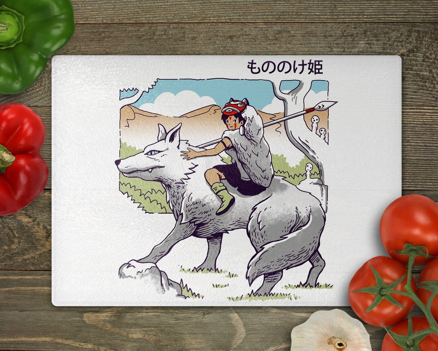 Shonen Wolf Princess Cutting Board