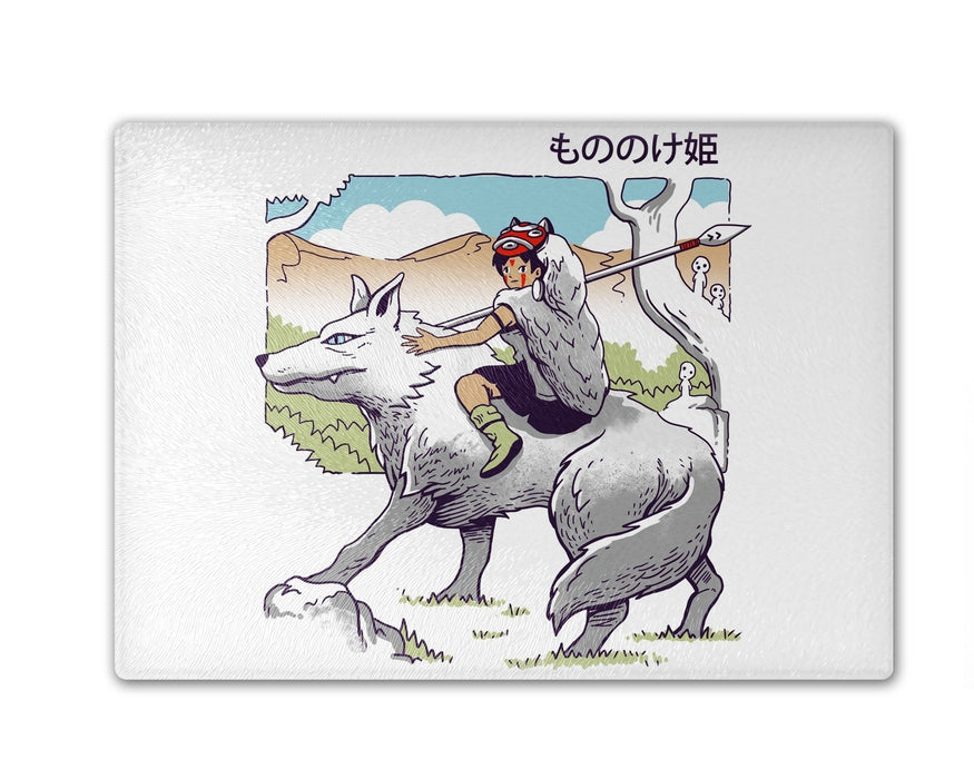 Shonen Wolf Princess Cutting Board