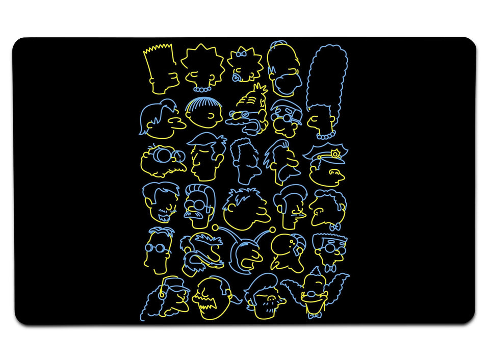 Simpsons Copy Large Mouse Pad