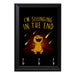 Singing In The End Key Hanging Plaque - 8 x 6 / Yes