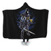 Skeleton King Hooded Blanket - Adult / Premium Sherpa