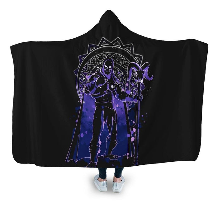 Skeletor Hooded Blanket - Adult / Premium Sherpa