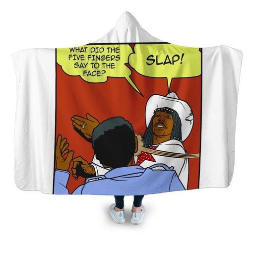 Slap 2 Hooded Blanket - Adult / Premium Sherpa
