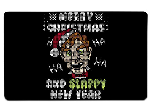 Slappynewyear Large Mouse Pad