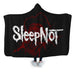 Sleep Not Hooded Blanket - Adult / Premium Sherpa