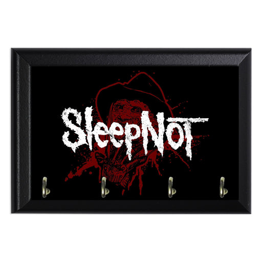 Sleep Not Key Hanging Plaque - 8 x 6 / Yes